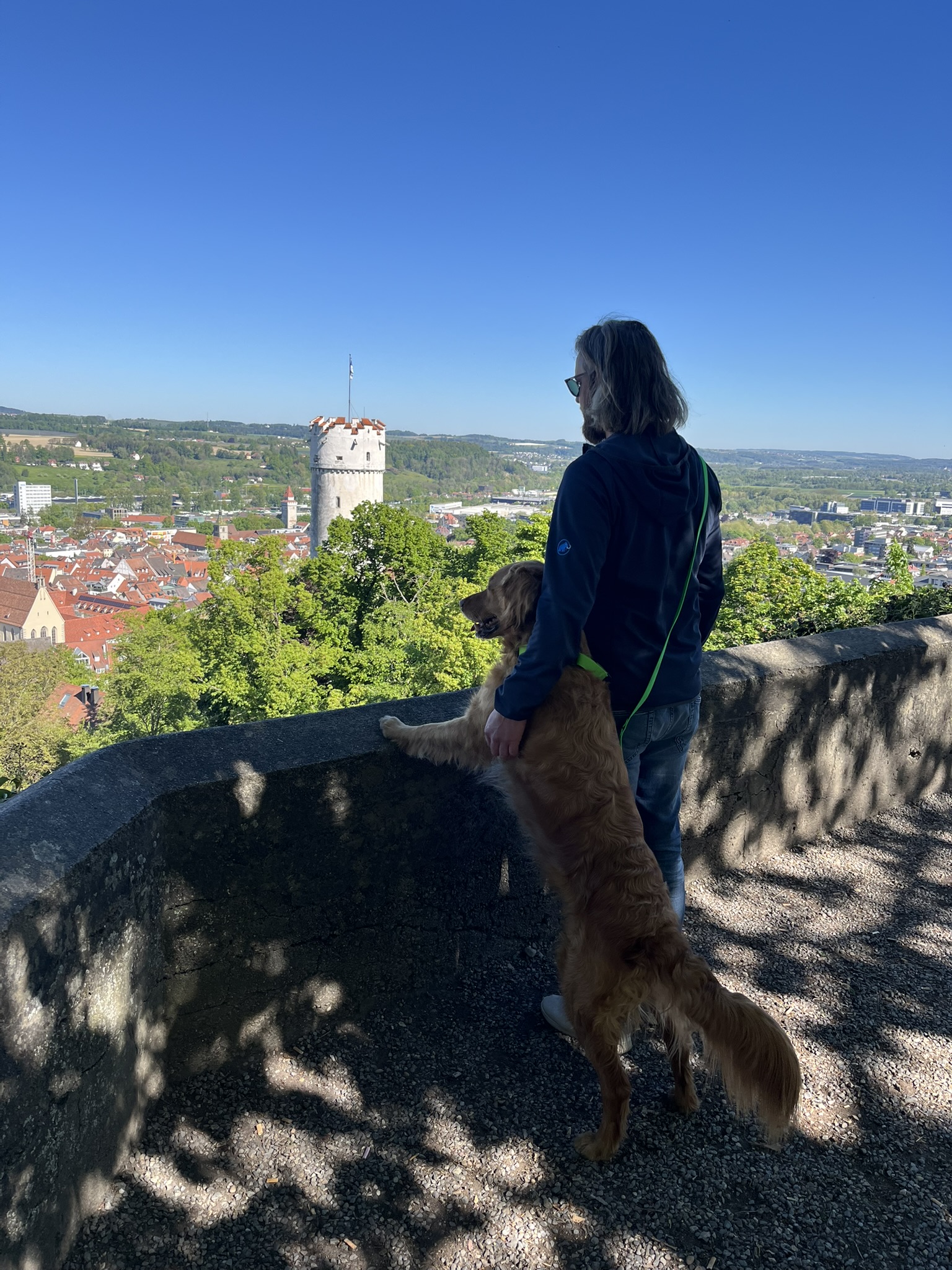 Coopers Hunderunde in Ravensburg: St. Christina & Veitsburg mit Aussicht